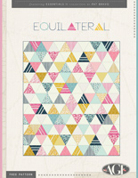 Equilateral Free Quilt Pattern by Pat Bravo