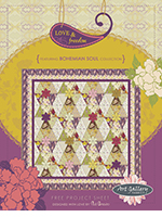 Love & Freedom Quilt Project by Pat Bravo