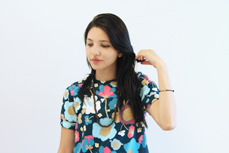 Dare by pat bravo's knit flower top