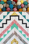 Etno Free Quilt Close up