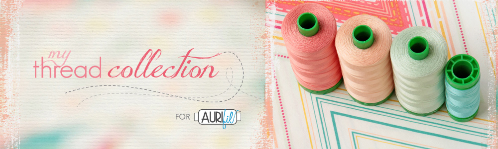 Pat Bravo's Thread Collection for Aurifil Threads